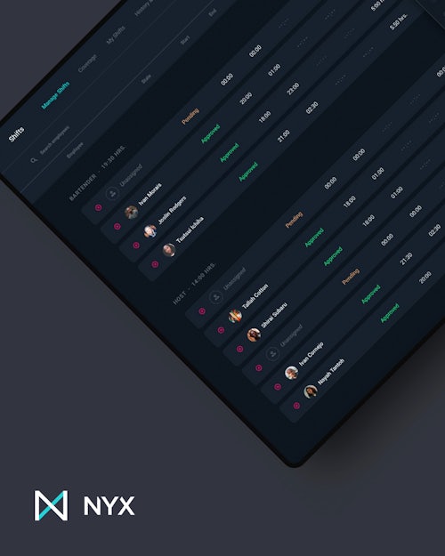 Design mockup of a project for Nyx by Emil Rosenius